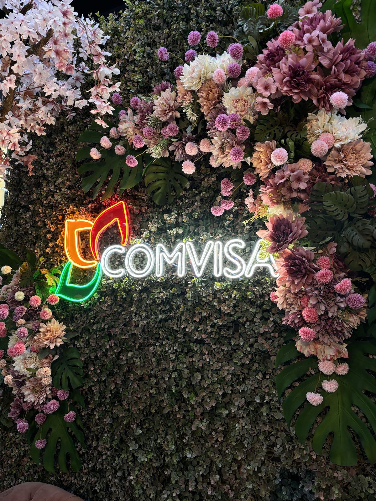 Comvisa - Letreiro neon
